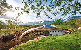 Saffronstays Asanja Titaly - 2Br Earth-Sheltered Pool Villa With Rooftop Garden, Hobbit Charm & Sahyadri Hill Views Near Mumbai